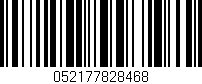 Código de barras (EAN, GTIN, SKU, ISBN): '052177828468'