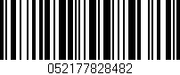 Código de barras (EAN, GTIN, SKU, ISBN): '052177828482'