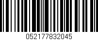 Código de barras (EAN, GTIN, SKU, ISBN): '052177832045'
