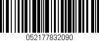 Código de barras (EAN, GTIN, SKU, ISBN): '052177832090'