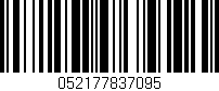 Código de barras (EAN, GTIN, SKU, ISBN): '052177837095'