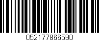 Código de barras (EAN, GTIN, SKU, ISBN): '052177866590'