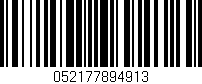 Código de barras (EAN, GTIN, SKU, ISBN): '052177894913'