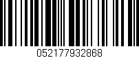 Código de barras (EAN, GTIN, SKU, ISBN): '052177932868'