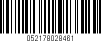 Código de barras (EAN, GTIN, SKU, ISBN): '052178028461'