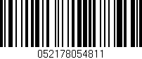 Código de barras (EAN, GTIN, SKU, ISBN): '052178054811'