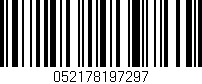 Código de barras (EAN, GTIN, SKU, ISBN): '052178197297'
