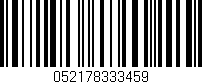 Código de barras (EAN, GTIN, SKU, ISBN): '052178333459'