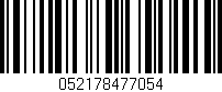 Código de barras (EAN, GTIN, SKU, ISBN): '052178477054'