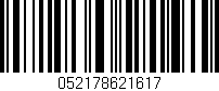 Código de barras (EAN, GTIN, SKU, ISBN): '052178621617'