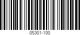 Código de barras (EAN, GTIN, SKU, ISBN): '05301-100'