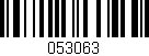 Código de barras (EAN, GTIN, SKU, ISBN): '053063'