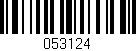 Código de barras (EAN, GTIN, SKU, ISBN): '053124'