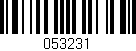 Código de barras (EAN, GTIN, SKU, ISBN): '053231'