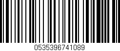 Código de barras (EAN, GTIN, SKU, ISBN): '0535396741089'