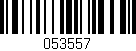 Código de barras (EAN, GTIN, SKU, ISBN): '053557'