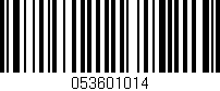 Código de barras (EAN, GTIN, SKU, ISBN): '053601014'