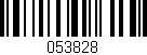 Código de barras (EAN, GTIN, SKU, ISBN): '053828'