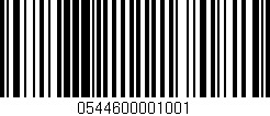 Código de barras (EAN, GTIN, SKU, ISBN): '0544600001001'