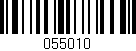 Código de barras (EAN, GTIN, SKU, ISBN): '055010'