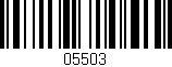Código de barras (EAN, GTIN, SKU, ISBN): '05503'