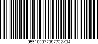 Código de barras (EAN, GTIN, SKU, ISBN): '055100977097732X34'