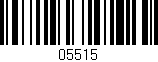 Código de barras (EAN, GTIN, SKU, ISBN): '05515'