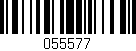 Código de barras (EAN, GTIN, SKU, ISBN): '055577'