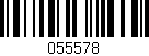 Código de barras (EAN, GTIN, SKU, ISBN): '055578'