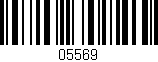 Código de barras (EAN, GTIN, SKU, ISBN): '05569'
