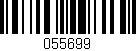 Código de barras (EAN, GTIN, SKU, ISBN): '055699'