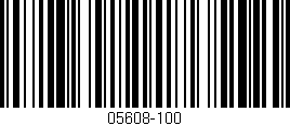 Código de barras (EAN, GTIN, SKU, ISBN): '05608-100'
