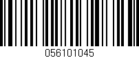 Código de barras (EAN, GTIN, SKU, ISBN): '056101045'