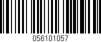 Código de barras (EAN, GTIN, SKU, ISBN): '056101057'
