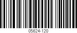 Código de barras (EAN, GTIN, SKU, ISBN): '05624-120'
