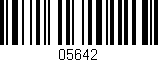 Código de barras (EAN, GTIN, SKU, ISBN): '05642'