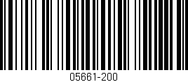Código de barras (EAN, GTIN, SKU, ISBN): '05661-200'