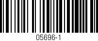 Código de barras (EAN, GTIN, SKU, ISBN): '05696-1'