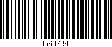 Código de barras (EAN, GTIN, SKU, ISBN): '05697-90'