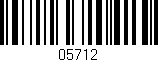 Código de barras (EAN, GTIN, SKU, ISBN): '05712'