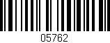 Código de barras (EAN, GTIN, SKU, ISBN): '05762'