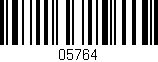 Código de barras (EAN, GTIN, SKU, ISBN): '05764'