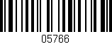 Código de barras (EAN, GTIN, SKU, ISBN): '05766'