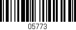 Código de barras (EAN, GTIN, SKU, ISBN): '05773'