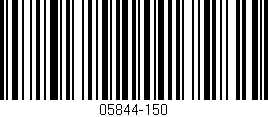 Código de barras (EAN, GTIN, SKU, ISBN): '05844-150'