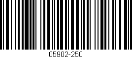 Código de barras (EAN, GTIN, SKU, ISBN): '05902-250'