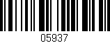 Código de barras (EAN, GTIN, SKU, ISBN): '05937'