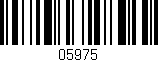 Código de barras (EAN, GTIN, SKU, ISBN): '05975'