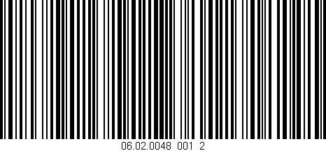 Código de barras (EAN, GTIN, SKU, ISBN): '06.02.0048_001_2'
