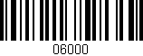 Código de barras (EAN, GTIN, SKU, ISBN): '06000'